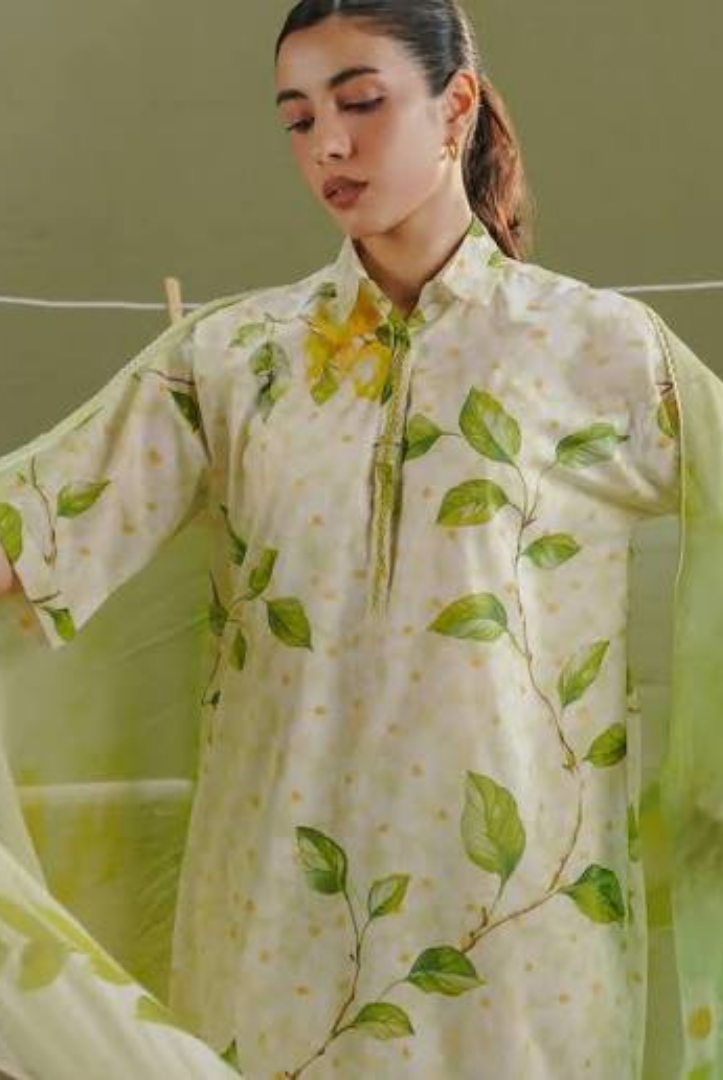 Zara Shahjahan- Stitched Embroidered Lawn 3 Piece Suit -ZS-L AERO-6B (6)