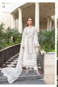 Maria B - Luxury Stitched Embroidered Lawn 3 Piece Suit-MBLL-DI